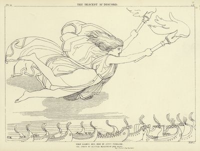 La Descente de la Discorde - John Flaxman
